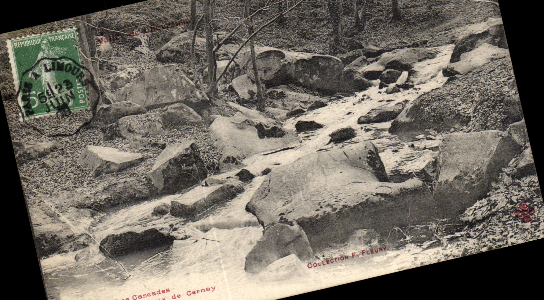 CPA Les cascades du Vaux de Cernay