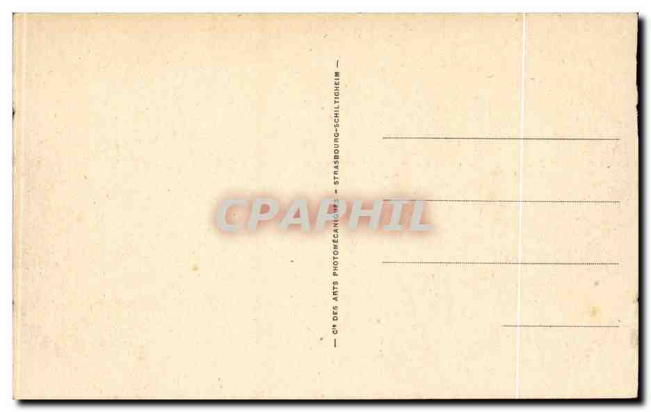 CPA Hendaye Vue generale de Fontarabie — Back