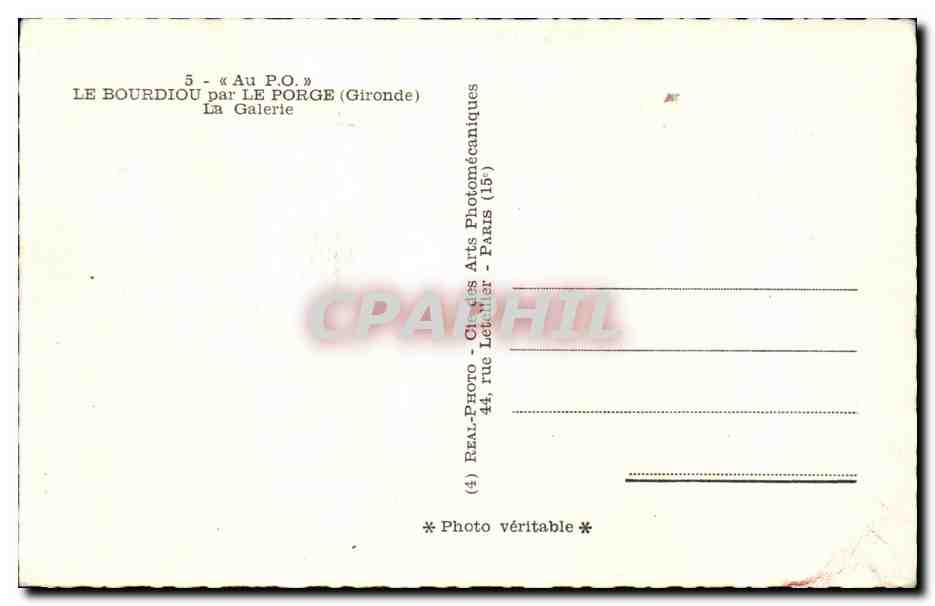 Le Bourdiou par Le Forge (Gironde) — La Galerie — Photo-Photo par Le Bourdiou, 44, rue Letcher, Paris (15e) — Reverso