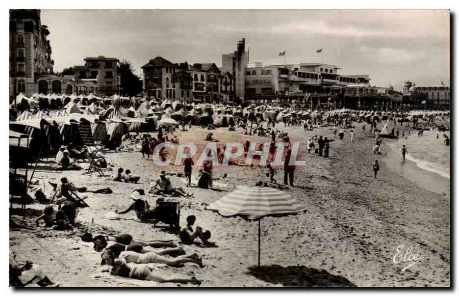 St-Jean-de-Luz — Die Strandpromenade und die Pergola — L. Chalagneau, Bordeaux