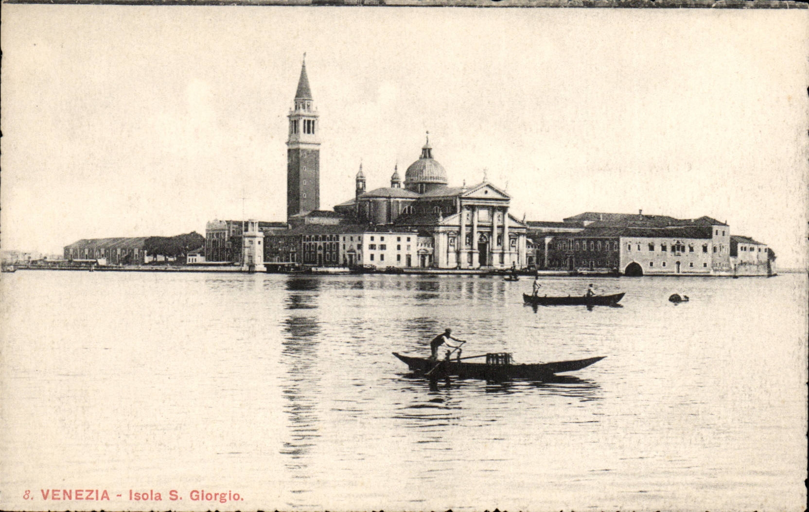 CPA Italie Italia Venezia Isola S Giorgio