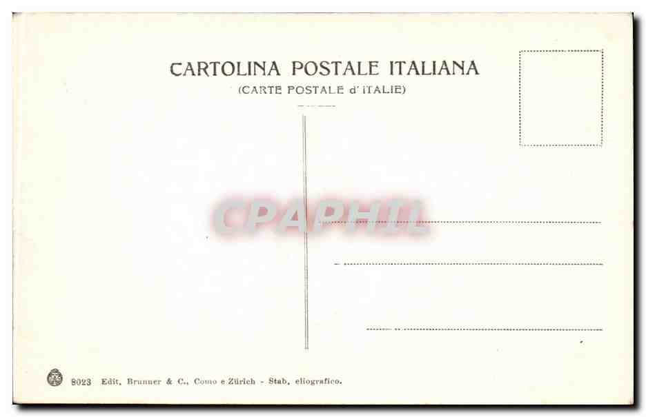 CPA Italie Italia Napoli Panorama dal porto — Verso