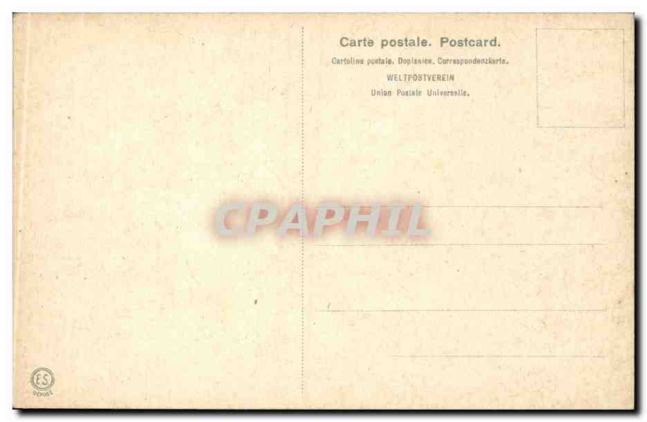 CPA Italie Italia Venezia Rio S Barnaba — Rückseite
