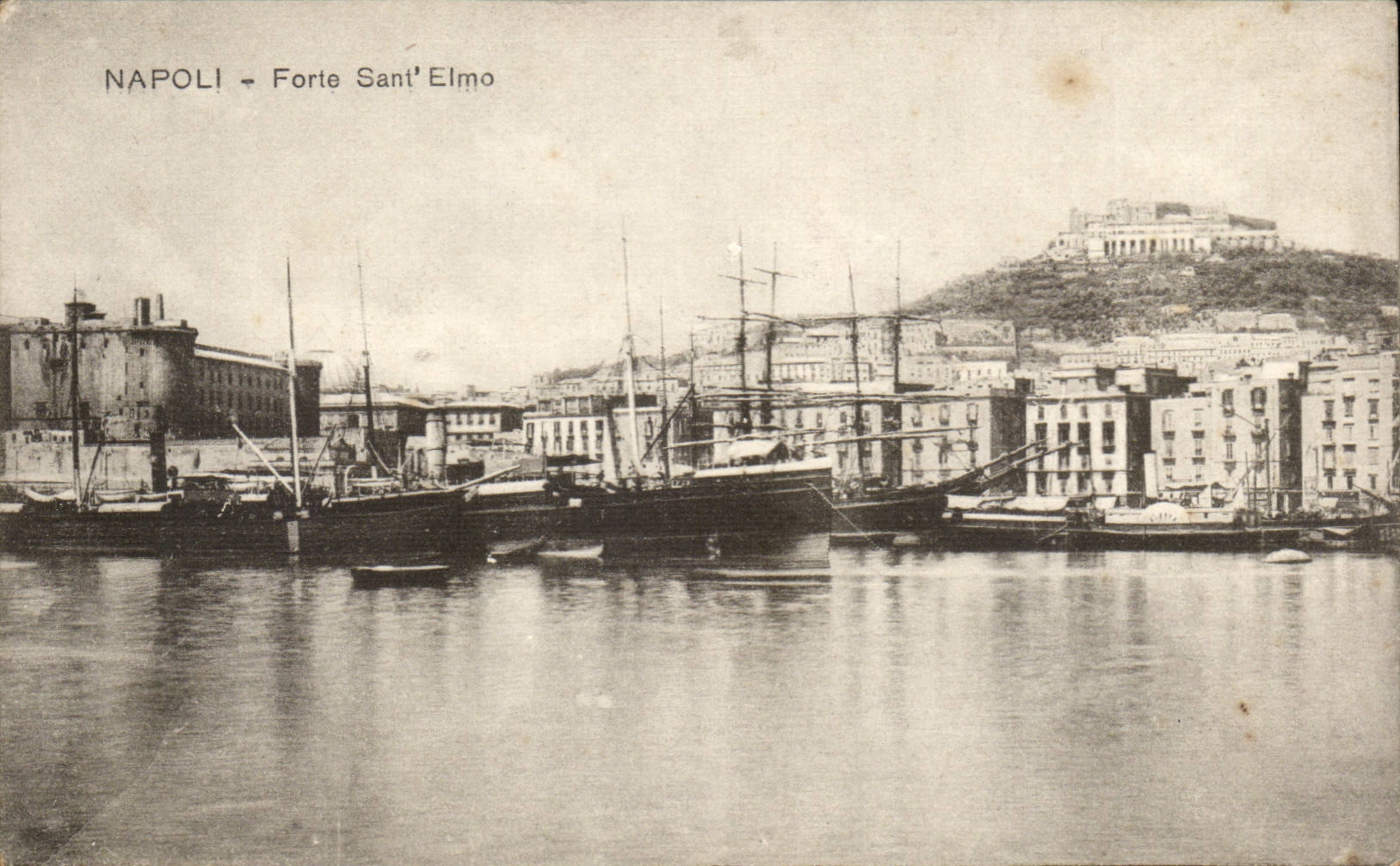 CPA Italie Italia Napoli Forte Sant Elmo