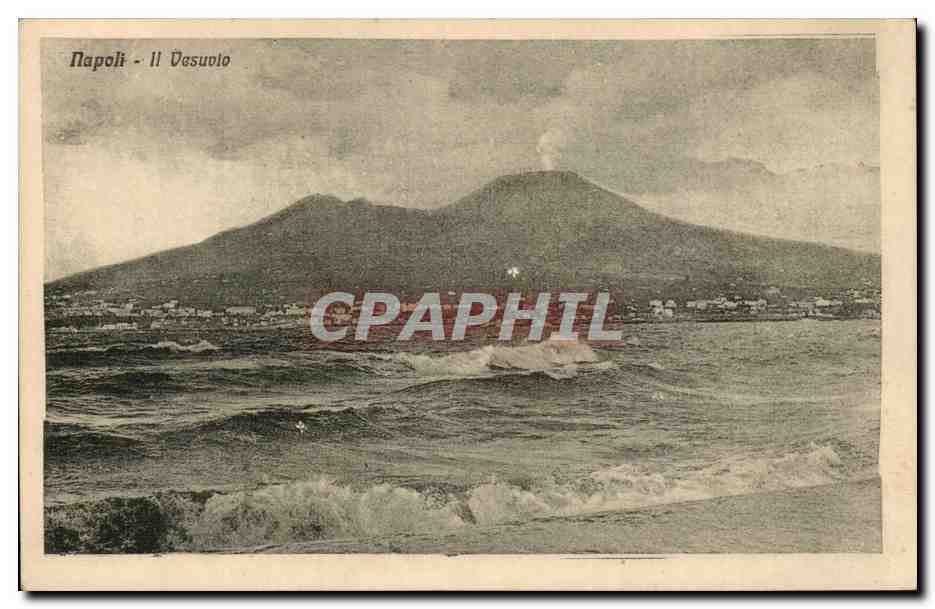 CPA Italie Italia Napoli Il Vesuvio