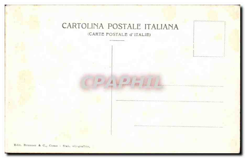 CPA Italie Italia Roma Avanzi degli Acqudotti di Claudia — Rückseite