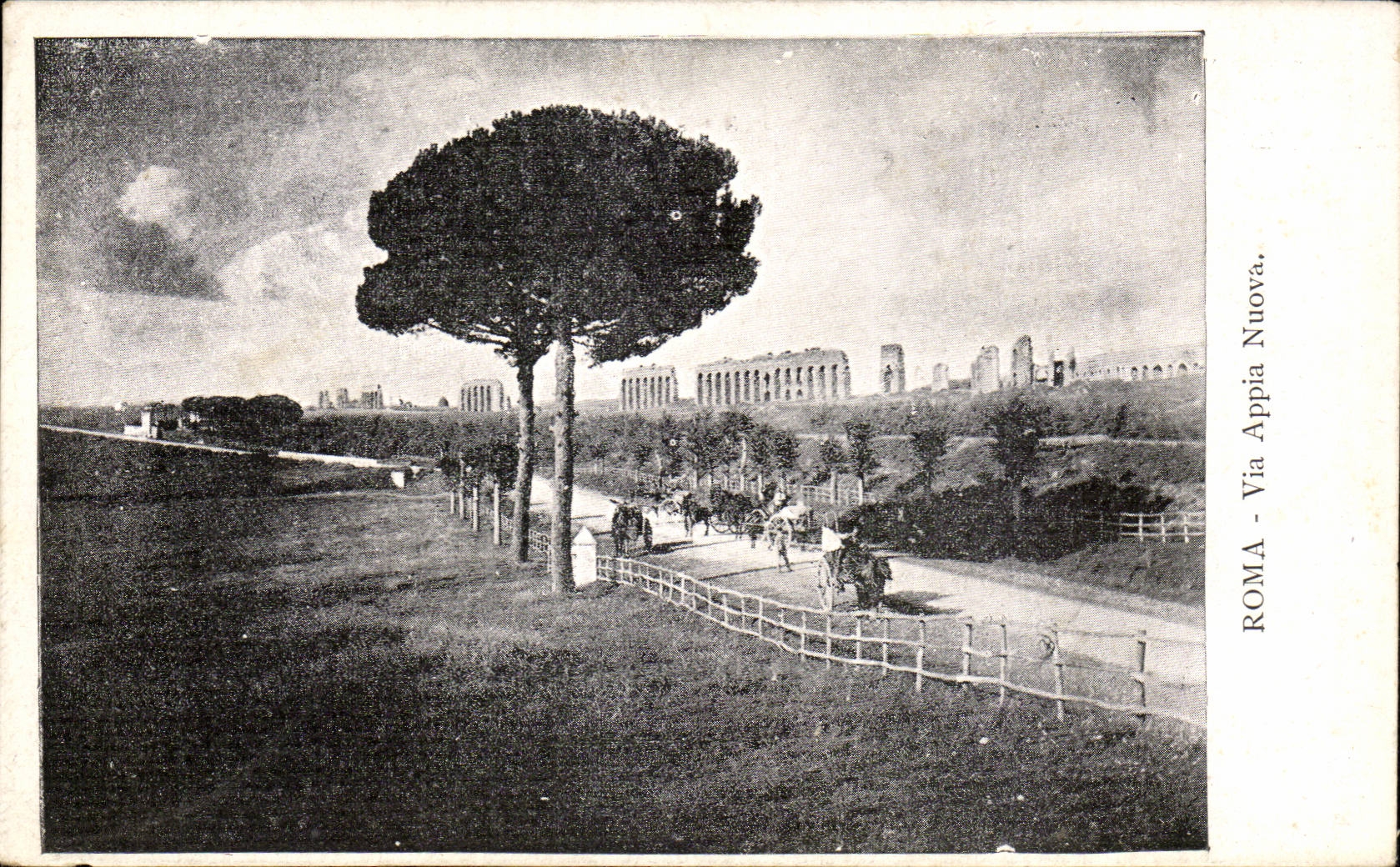 CPA Italie Italia Roma Via Appia 