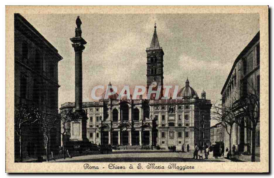 CPA Italie Italia Roma Chiesa di S Matia Maggiore