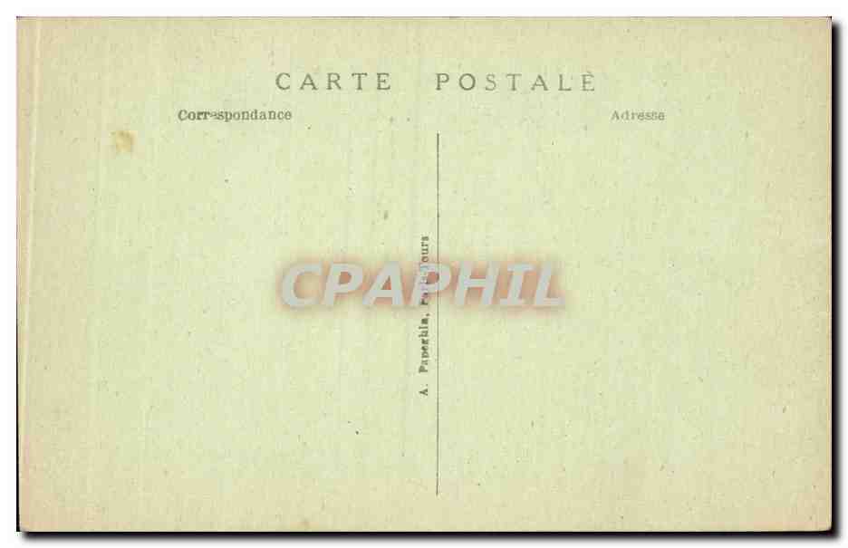 CPA Paris Notre Dame — Rückseite