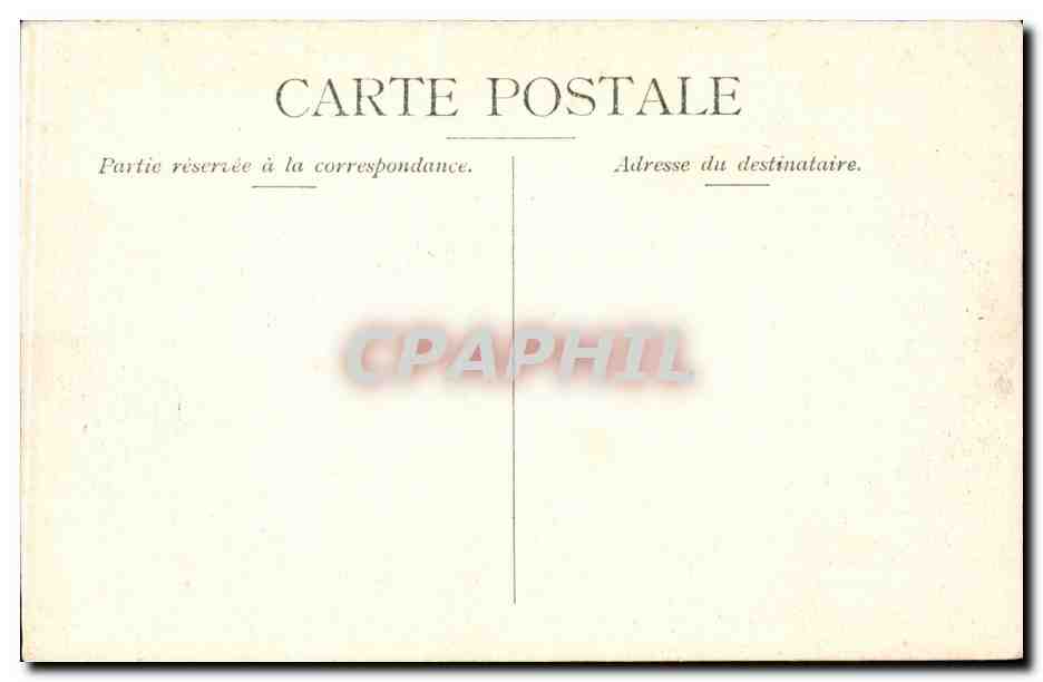 CPA St Jean de Luz Chateau d'Uturbie — Verso