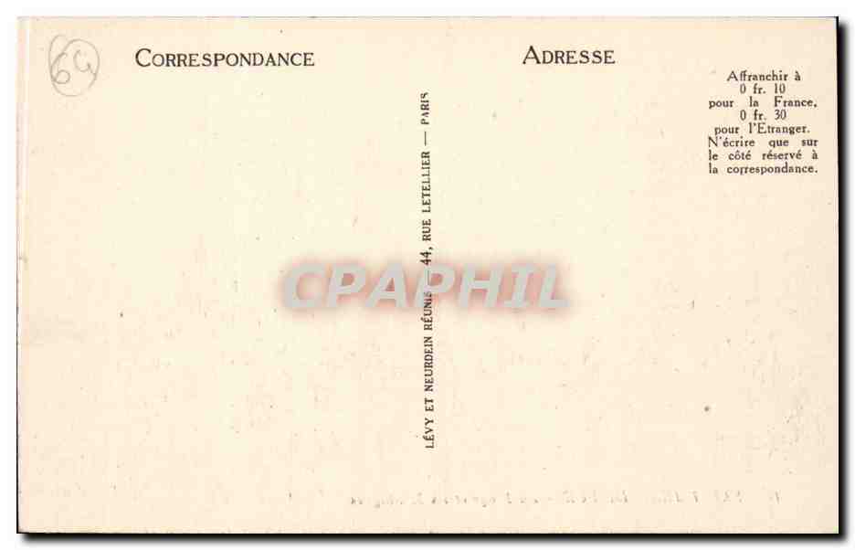Saint-Jean-de-Luz — Die Strände und die Berge — Verlag Lévy et Neurdein, Nr. 17 — Rückseite