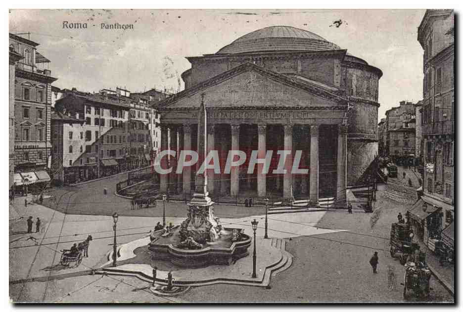 CPA Italie Italia Roma Pantheon