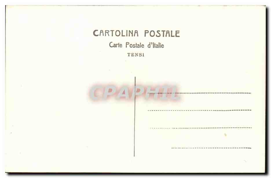 CPA Italie Italia Venezia Palazzo Ducale — Rückseite