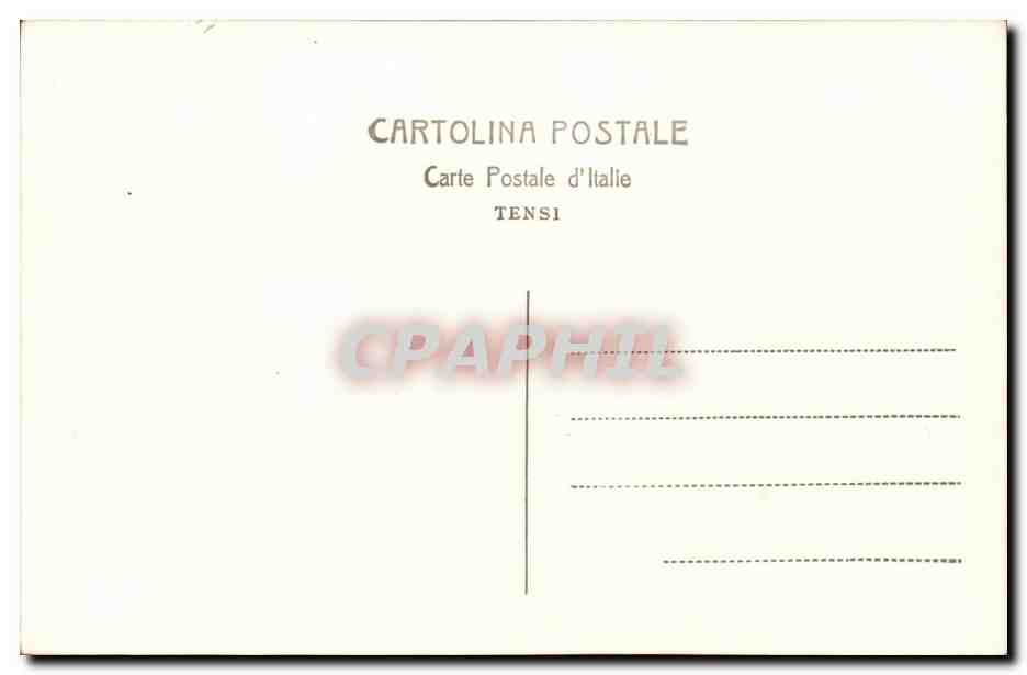 CPA Italie Italia Venezia Riva Decli Schiavoni — Rückseite
