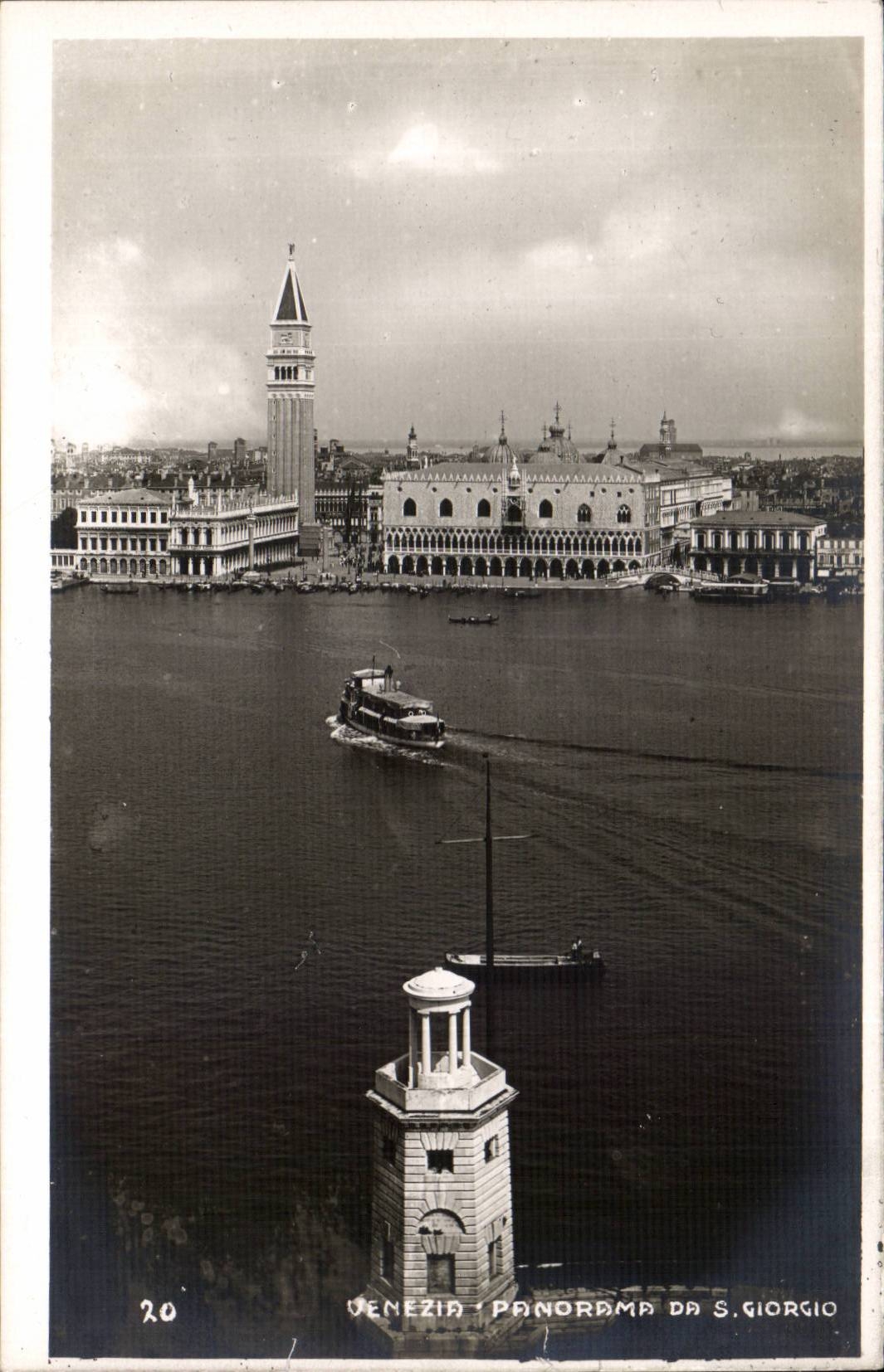 CPA Italie Italia Venezia Panorama da S Giorgio