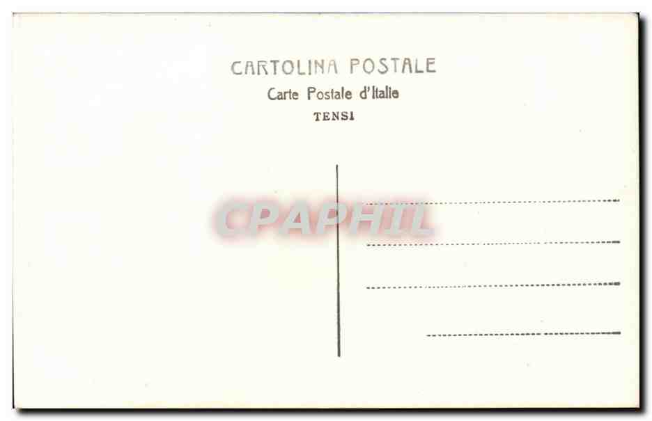 CPA Italie Italia Venezia  — Rückseite