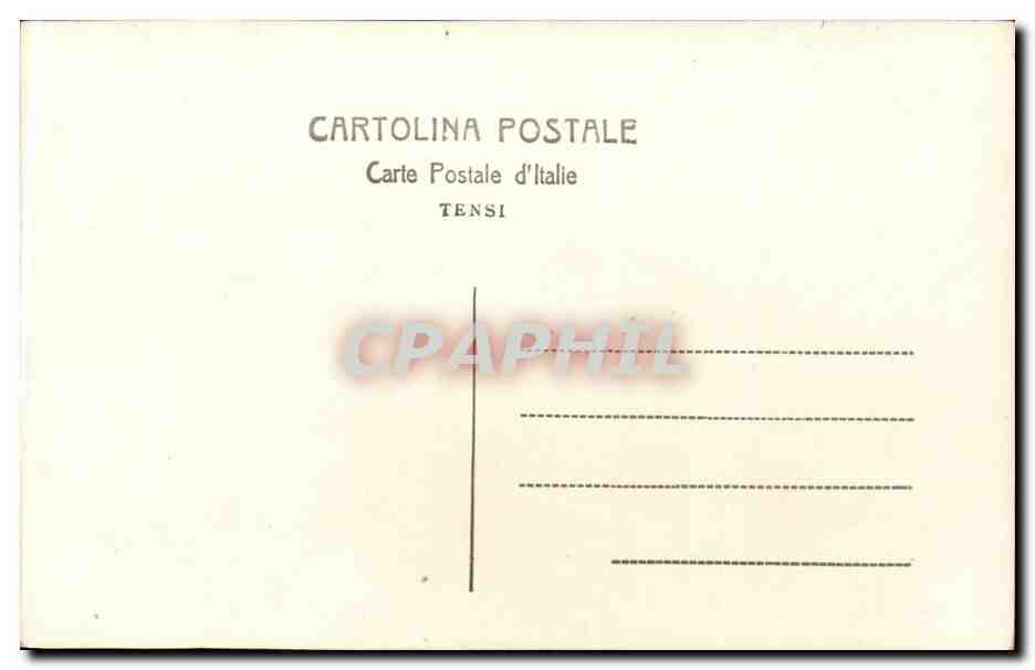 CPA Italie Italia Venezia Il Molo — Rückseite