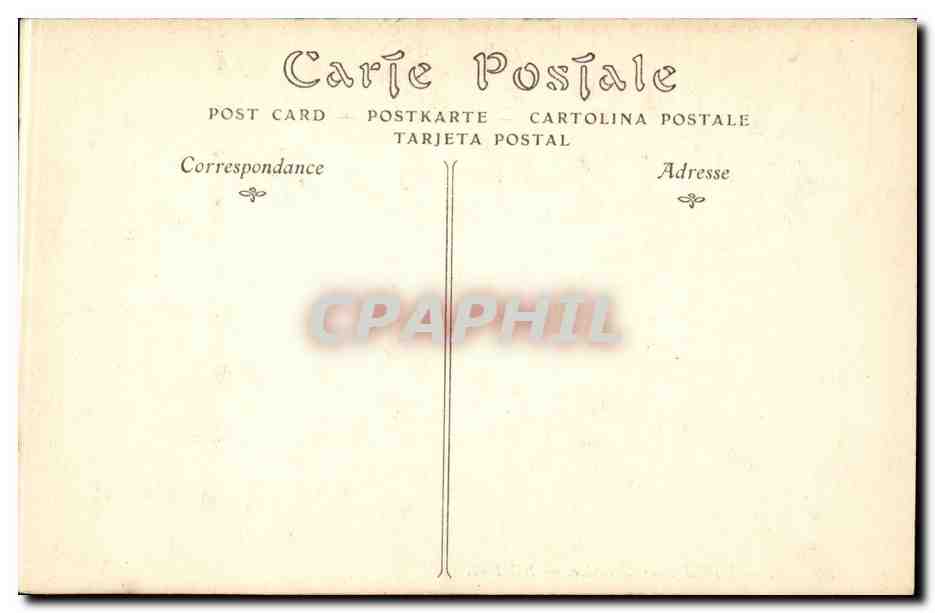 Rouen CPA L'hotel Bourgtheroulde — Rückseite