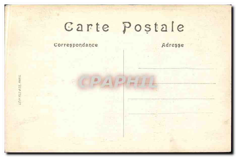 Rouen CPA La cour de l'hotel Bourgtheroulde — Verso