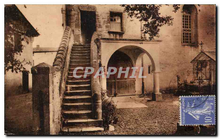 Cambo-les-Bains (B.-P.) — Der Kirchentorweg — Die Treppe der Männer — Phototypie Marcel Delboy