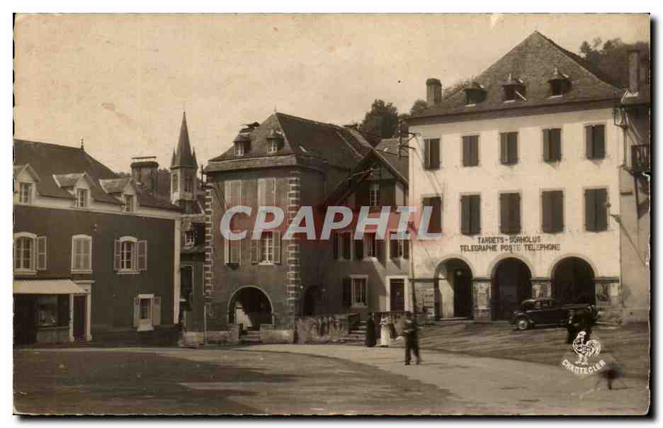 Tardets-Sorholus — Place de la Poste — Éditions Chantegler