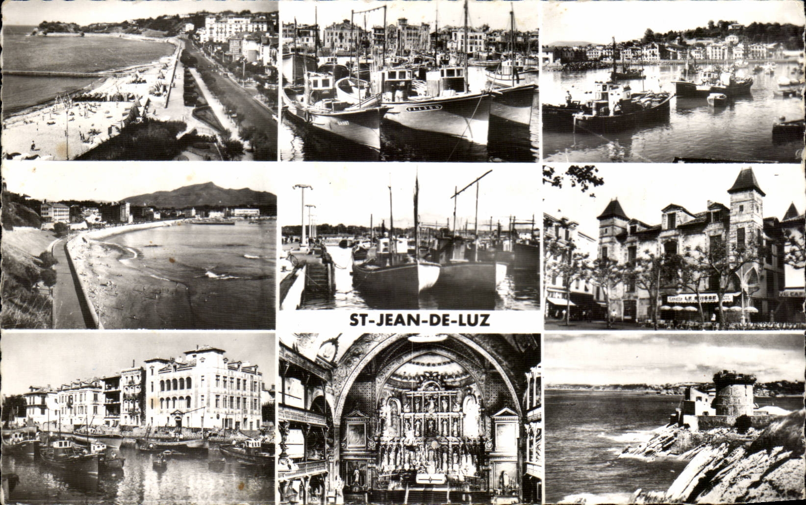 St-Jean-de-Luz — vue panoramique — Réal-Photo