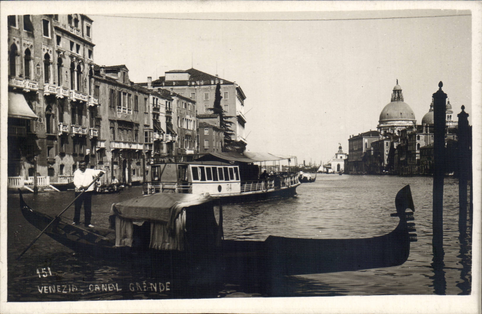 CPA Italie Italie Venezia Canal Grande