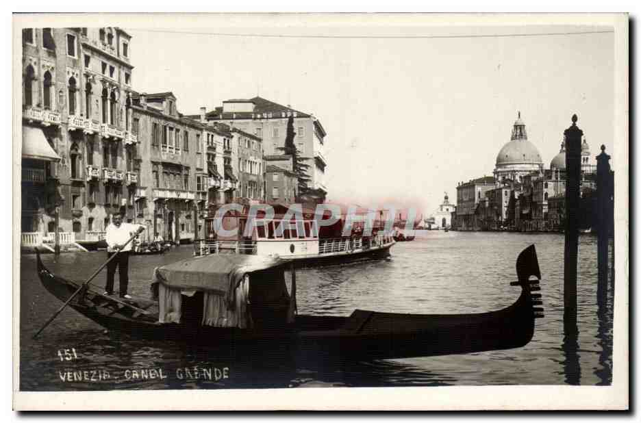 CPA Italie Italie Venezia Canal Grande
