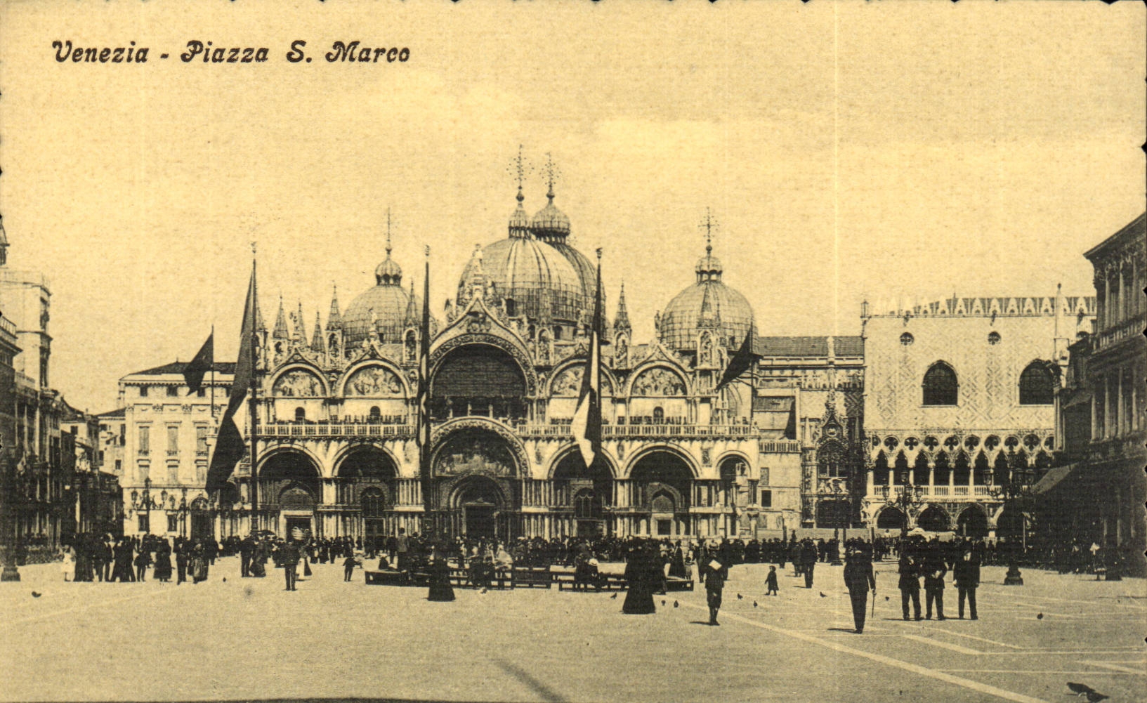 CPA Italie Italie Venezia Piazza S Marco