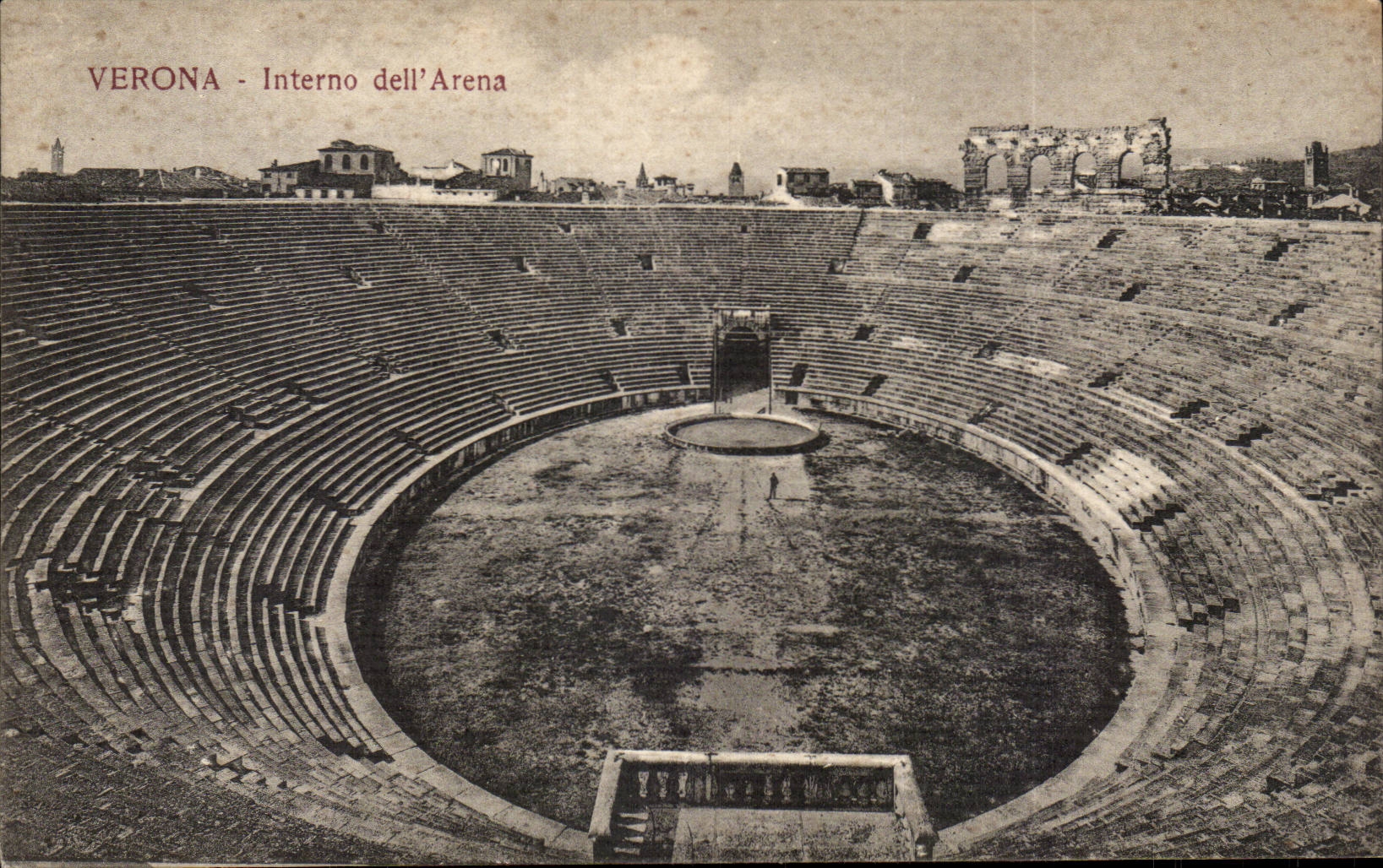 CPA Italie Italie Verona Interno dell Arena
