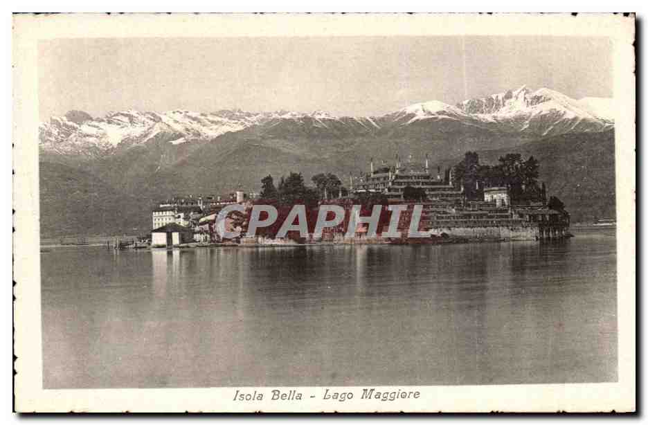 CPA Italie Italie Isola Bella lago Maggiore