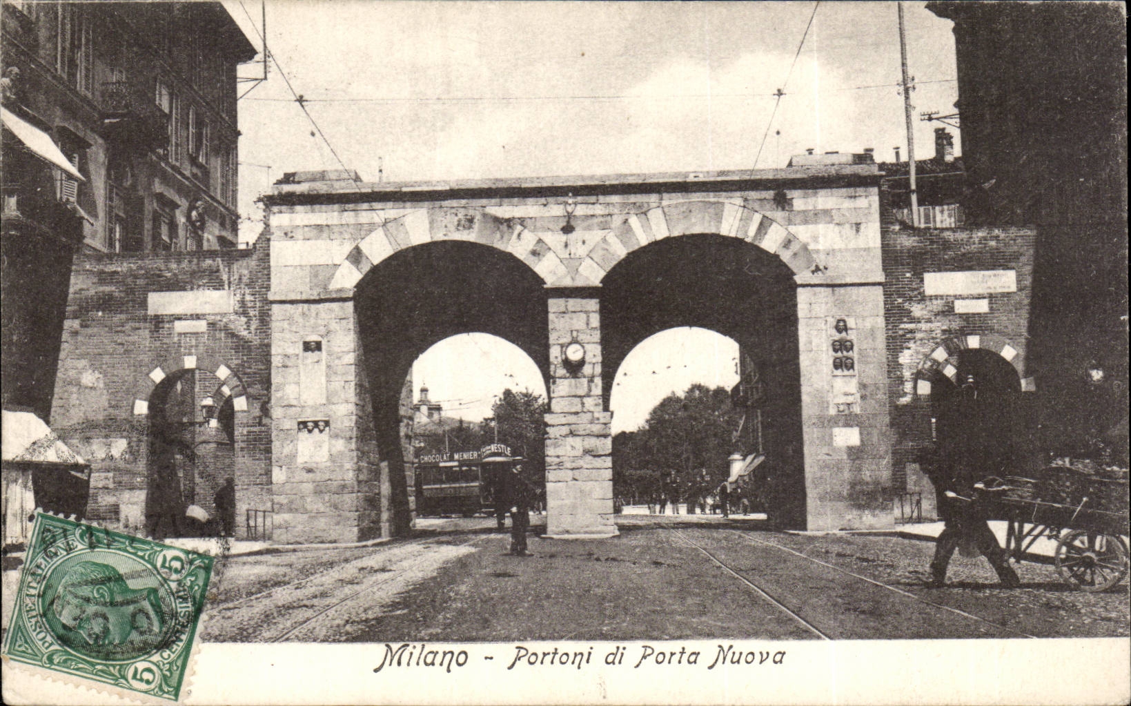 CPA Italie Italie Milano Portoni di Porta Nuova