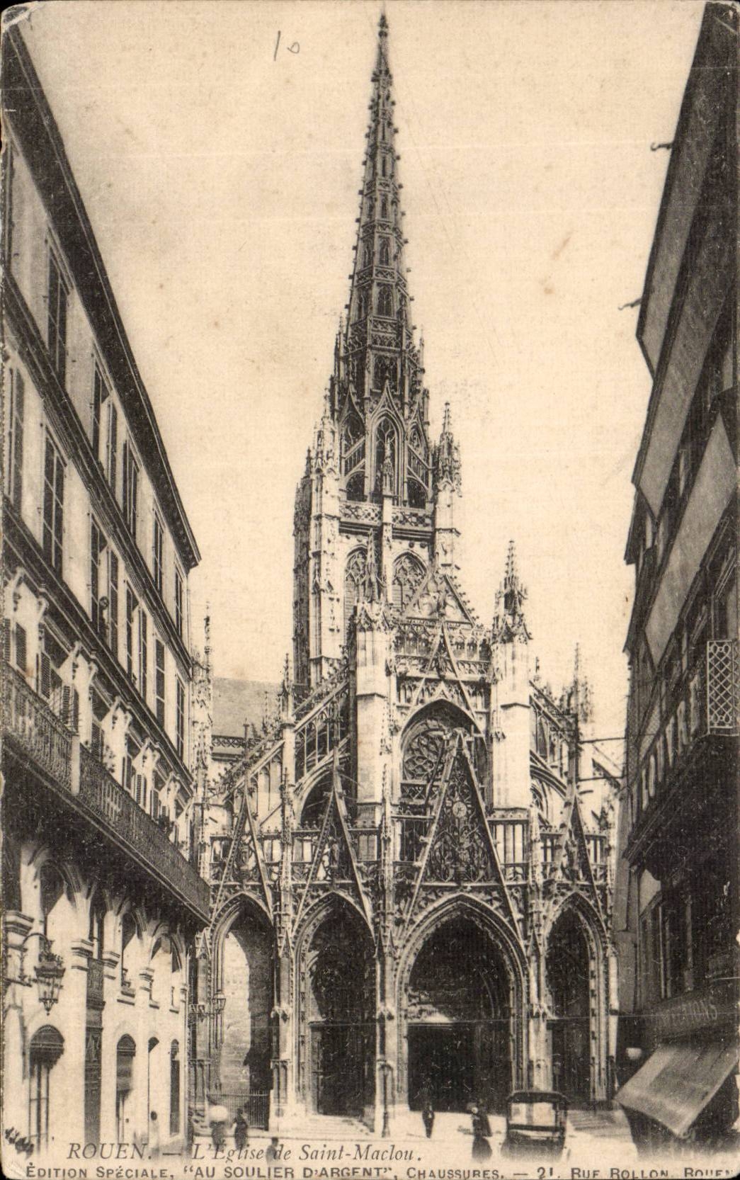 CPA Rouen Eglise de Saint Maclou