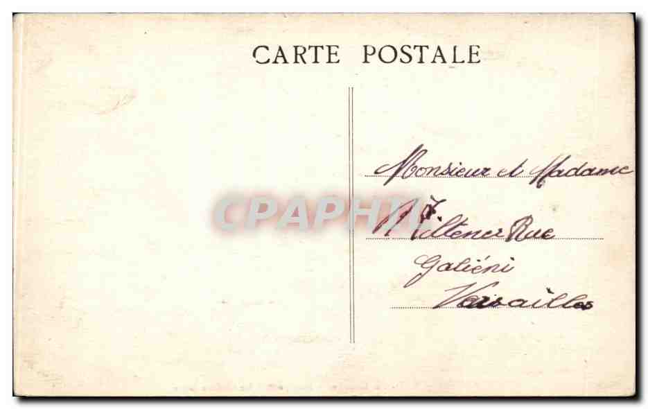 CPA Rouen ND de Lourdes Interieur Le maitre autel — Verso