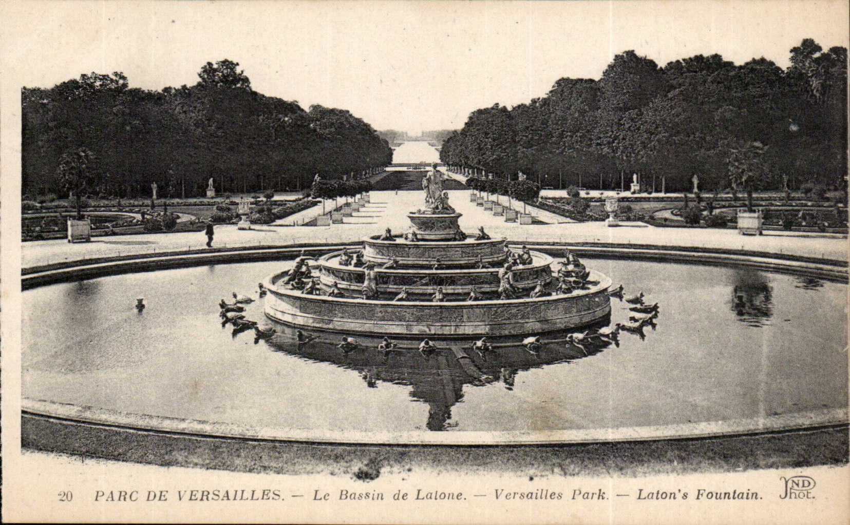 Parc de Versailles — Le Bassin de Latone — JND Phot.