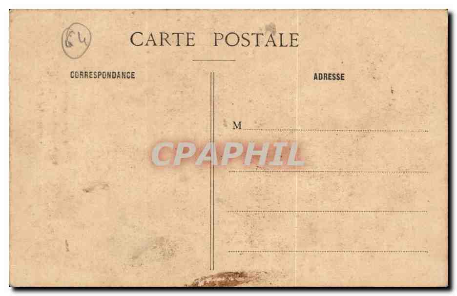 CPA St Jean de Luz Entree de la ville — Verso