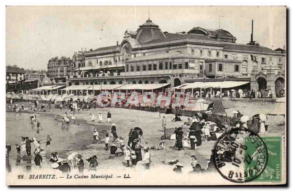 CPA Biarritz Le casino municipal