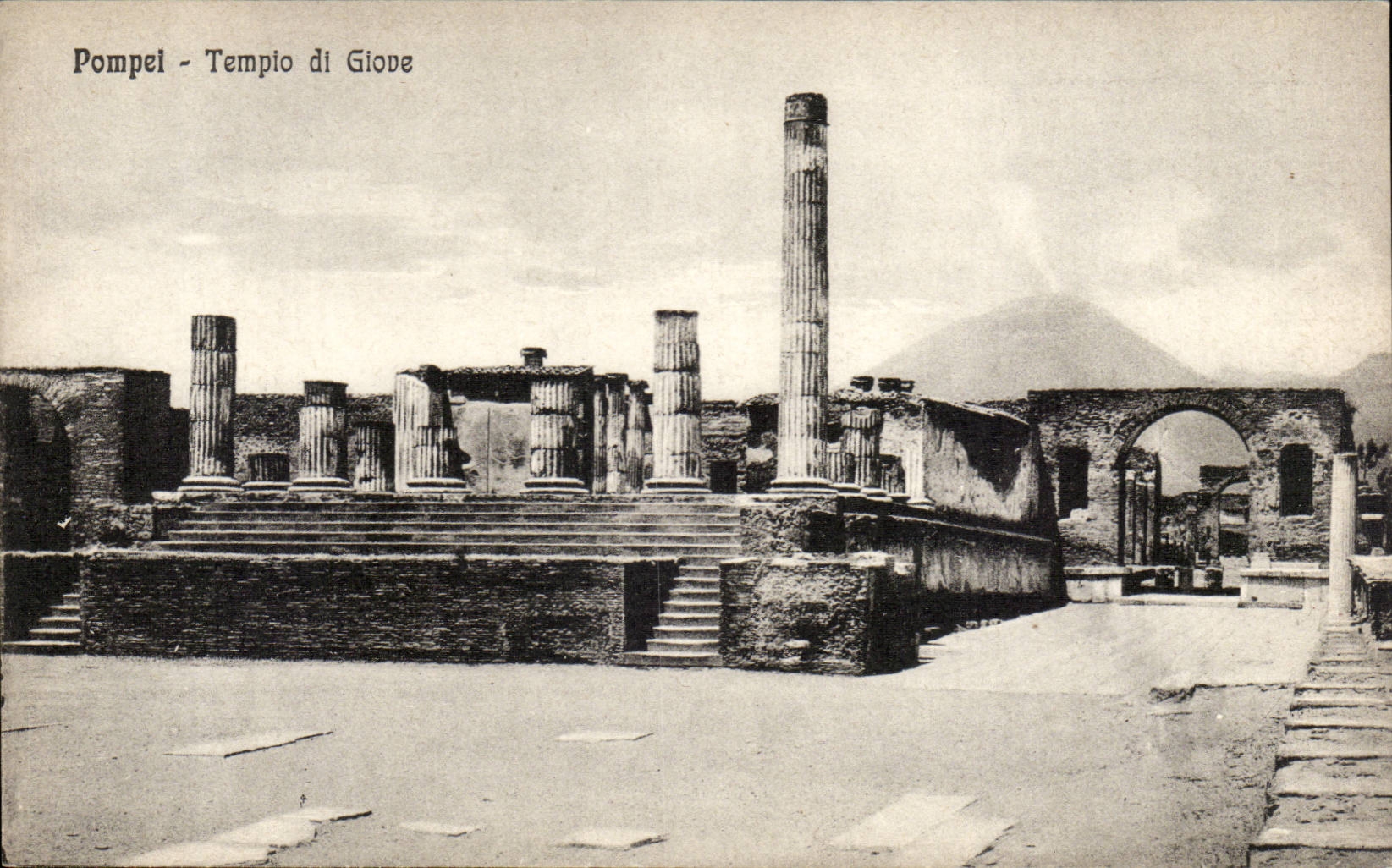 CPA Italie italia Roma Tepio di Giove