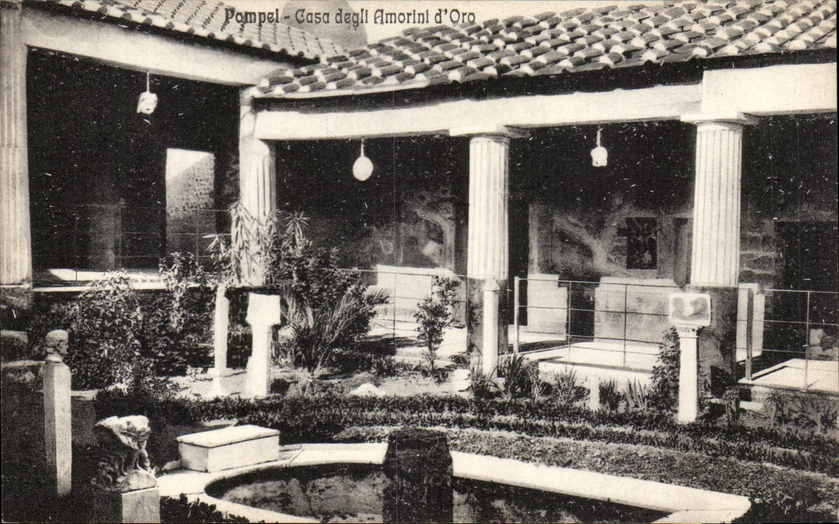 CPA Italie italia Pompei Casa deall Amorini d'Oro