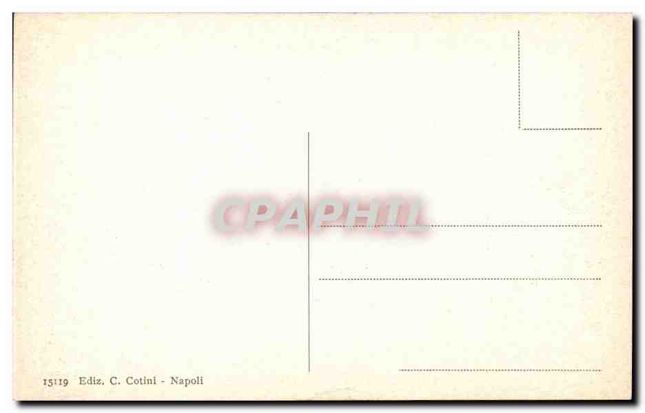 CPA Italie Italia Pompei Casa di pansa — Rückseite