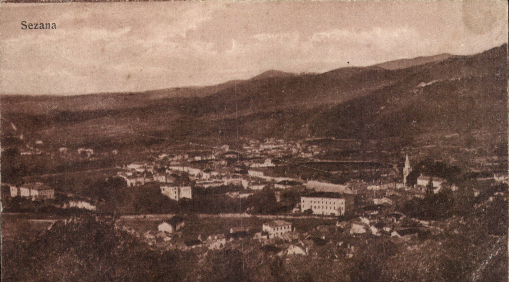 CPA Italie Italia Sezana