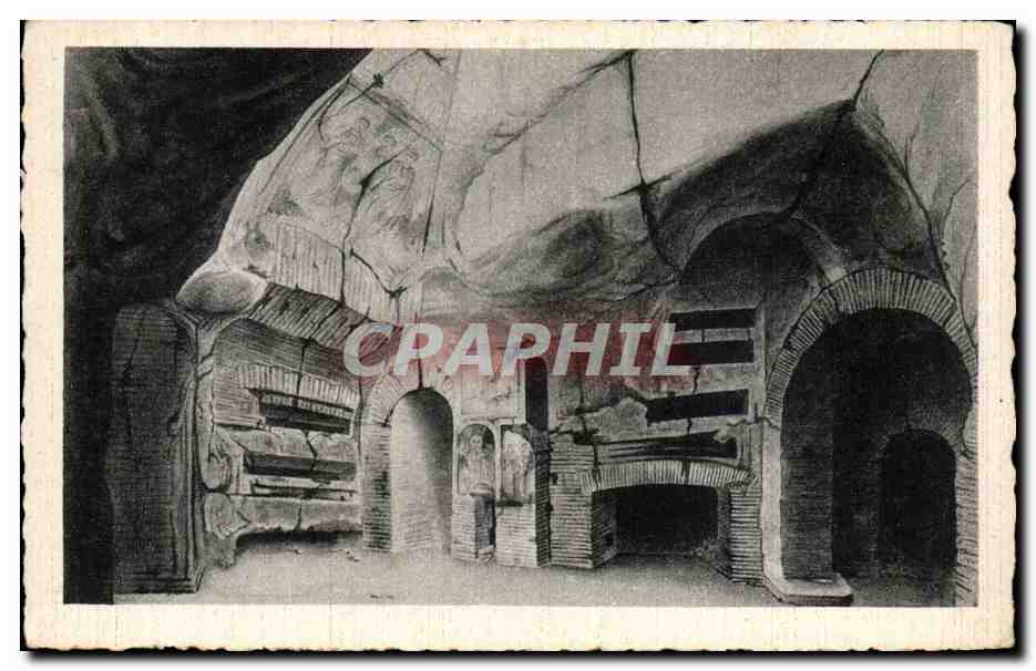 CPA Italie Italia Roma Catacomba di S Sebastiano