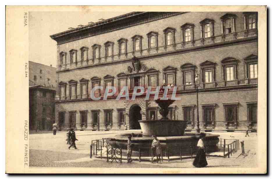 CPA Italie Italia Roma Palazzo Farnese
