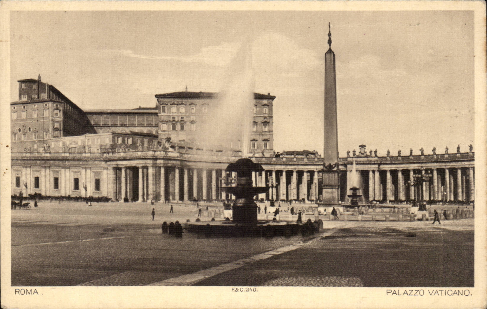 CPA Italie Italia Roma Palazzo Vaticano