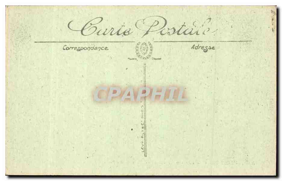 CPA Versailles Le grand Trianon La salle des Princes  — Verso
