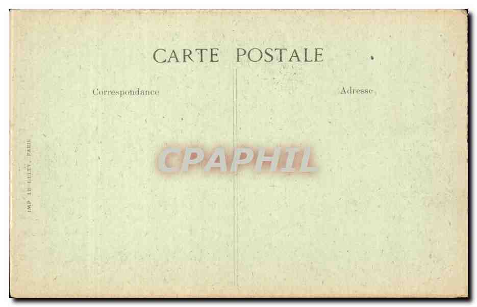 CPA Paris Notre Dame Facade sud Porte du Croisillon sud — Rückseite