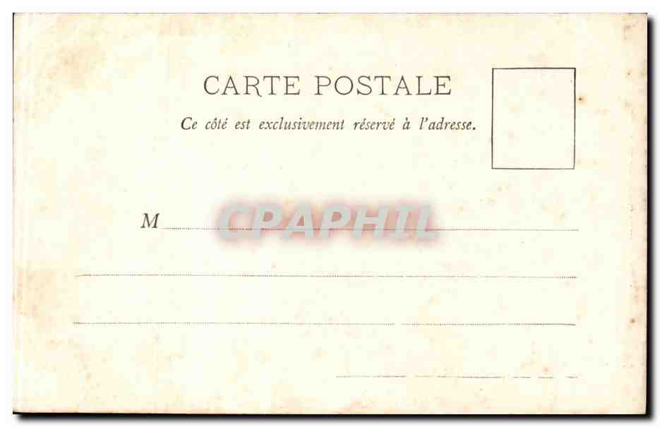 CPA Grande Trappe le monastere Facade principale — Rückseite