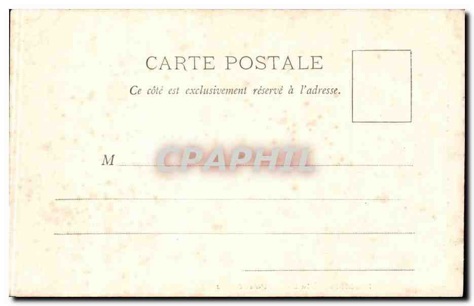 CPA Les moines a la messe pontificale Grande Trappe — Rückseite