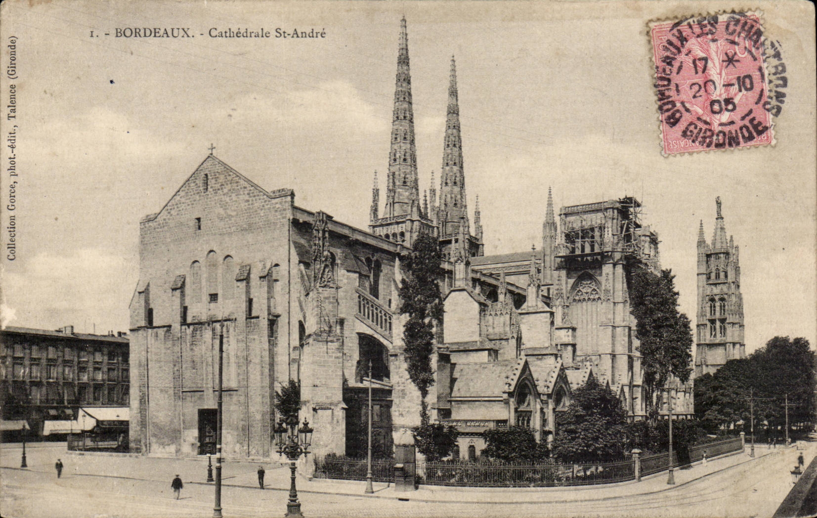 CPA Bordeaux Cathedrale St Andre