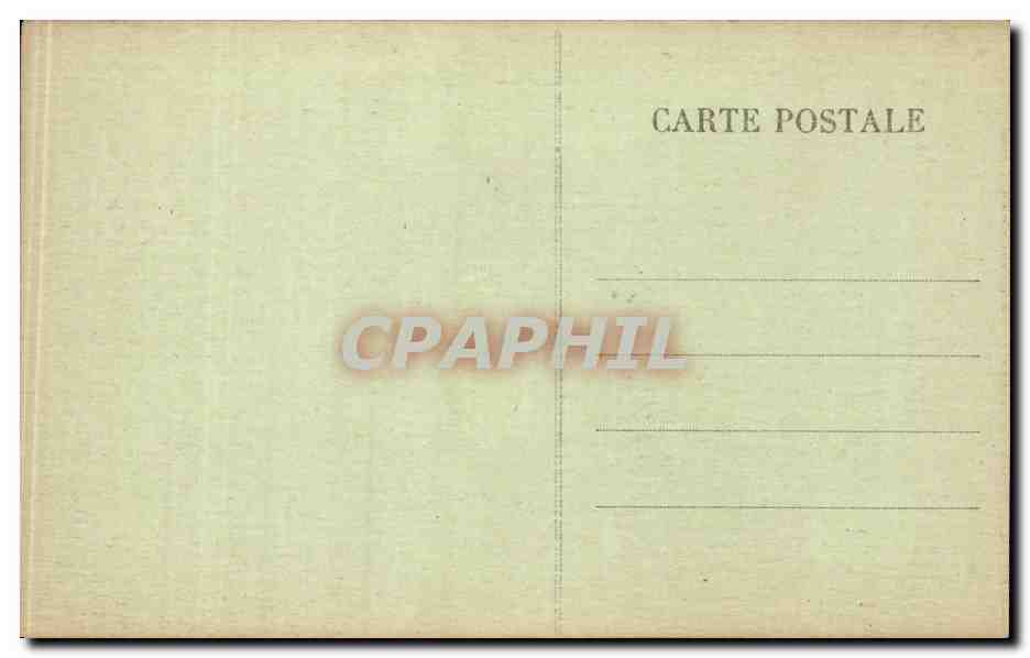 CPA Lourdes La basilique et le Gave — Verso